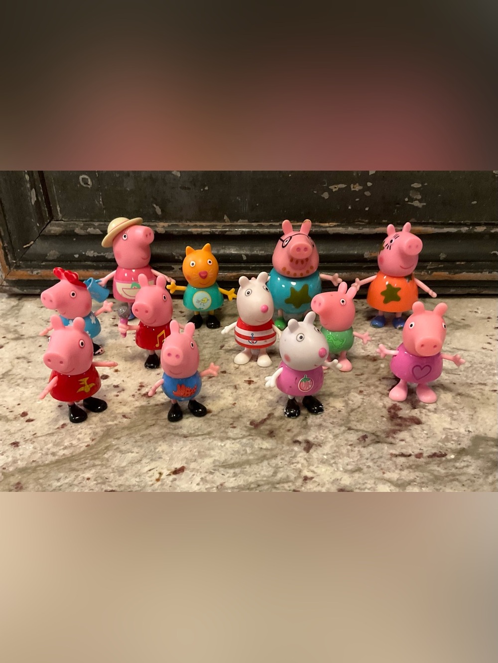 Lot of Peppa Pig figurines
